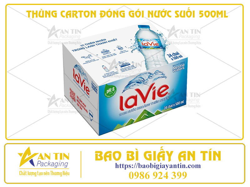 Ưu Điểm Và Nhược Điểm Thùng Carton Đóng Gói Nước Suối 500ml