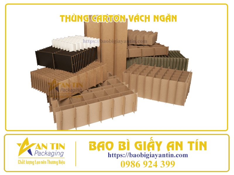 vách ngăn thùng giấy carton