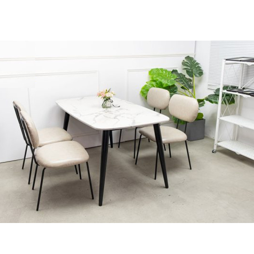 Bàn ăn mặt đá Cẩm Thạch 218A