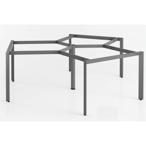 Chân bàn sắt cụm 3 chổ C3TG