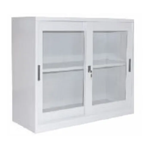 Tủ 02 cánh lùa kính rộng 0.9 m, 1 kệ