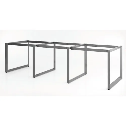 Cụm chân bàn sắt 6 chổ ngồi chân tam giác C6TGK