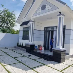 [5-75] TTC🔥🔥Bán nhà mái thái gần hoàn thiện thuộc Phú Nhuận - TP Bến Tre ( sẽ xác nhập Phường An Hội )