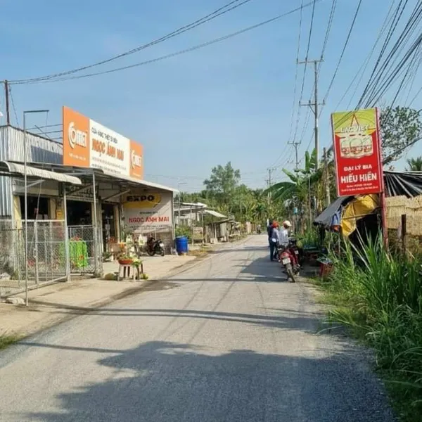[4-41] TTC 🔥🔥Mặt tiền lộ nhựa đường xe tải gần chợ hữu định 