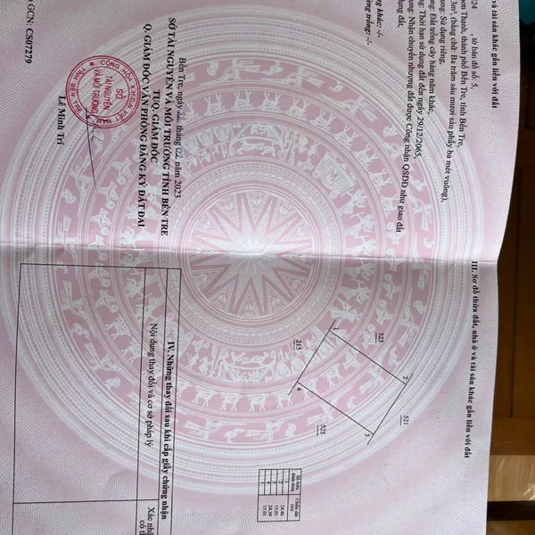 [4-38] 🔥🔥Ra Đi 340m Đất Cây Lâu Năm Xã Nhơn Thạnh Tp Bến Tre  