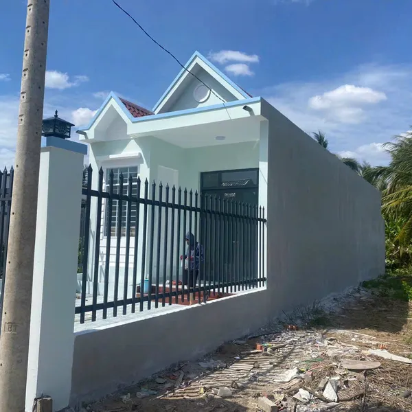 [986] TTC🔥🔥BÁN CĂN NHÀ MỚI 100% TẠI XÃ PHÚ NHUẬN, TP BẾN TRE   -