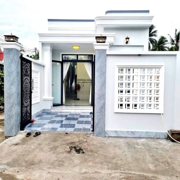 [6-68] TTC 🔥🔥NHÀ Chào Bán nhà mới xây Góc 2 mặt tiền lộ nhựa đường Trần Văn Cầu Mỹ Thạnh An