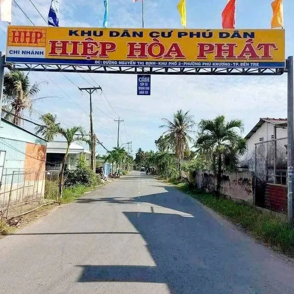 [5-57]🔥🔥Nhà lầu trục đường chính Khu Hiệp Hòa Phát phường Phú Khương - Bến Tre