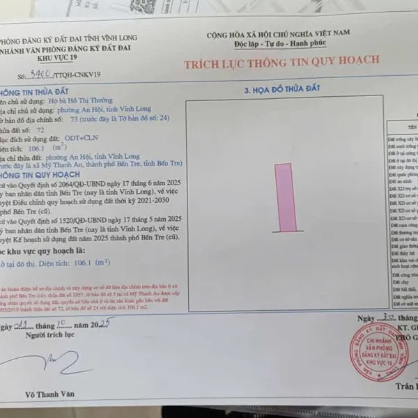 [6-05] TTC🔥🔥790 TRIÊU NỀN MẶT TIỀN ĐƯỜNG THÔNG. -- Phường An Hội Bến Tre