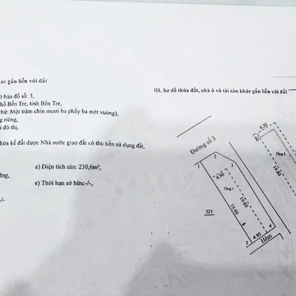 [5-25] TTC 🔥🔥Nhà đường số 3 khu Sao Mai phường 7 TP Bến Tre