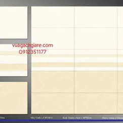 Gạch Men 40x80 Ốp Tường Giá Rẻ kem vàng 4816