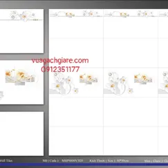 Gạch Men 40x80 Ốp Tường Giá Rẻ trắng trơn HP4800V3