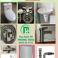 Combo thiết bị vệ sinh Giá Rẻ Quận 9 TP Thủ Đức