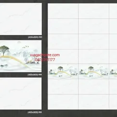 Gạch Đá 40x80 Ốp Tường Giá Rẻ trắng vân khói 4801