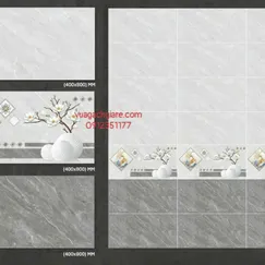 Gạch Đá 40x80 Ốp Tường Giá Rẻ xám vân đá 4803