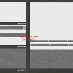 Gạch Đá Mờ 40x80 Ốp Tường Giá Rẻ xám xi măng 4805