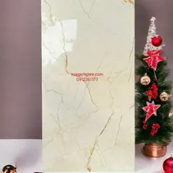 Gạch Đá 40x80 Ốp Tường Khắc Kim nhũ vàng vân đá HT4813