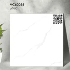 Gạch Đá 60x60 Ốp Lát Giá Rẻ trắng vân khói VC60055