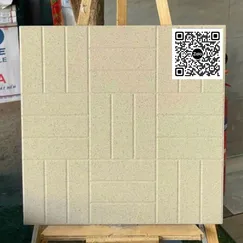 Gạch Đá Mờ 40x40 Ốp Lát Sân Vườn FICO màu kem LUX4109