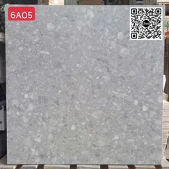Gạch Đá Mờ 60x60 Ốp Lát Giá Rẻ terrazzo xám 6A05