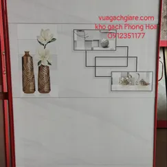 Gạch Đá Ốp Tường 40x80 Mikado trắng vân mây MUX48506