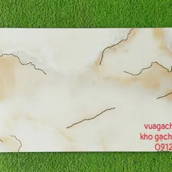 Gạch Đá Ốp Tường Khắc Kim 40x80 Cao Cấp Trung Quốc vàng vân mây nhũ vàng 48918