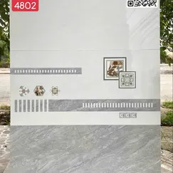 Gạch Men 40x80 Ốp Tường Giá Rẻ xám vân đá 4802
