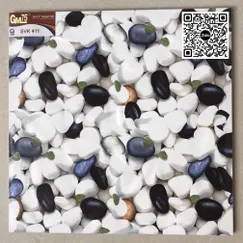 Gạch Men Mờ 40x40 Ốp Lát Sân Giá Rẻ đá sỏi SVK411