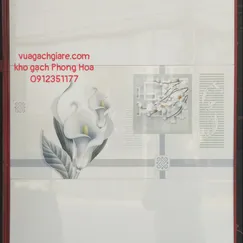 Gạch Men Ốp Tường 40x80 Luxury trắng trơn LX48000