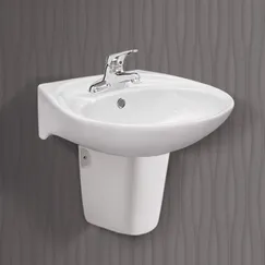 Lavabo (Chậu Rửa Tay) CB104 + Chân Treo Tường CCN142 Ceravi Giá Rẻ