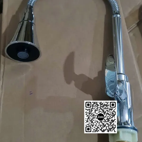 Vòi Rửa Chén Inox Bóng Giá Rẻ đầu hoa sen