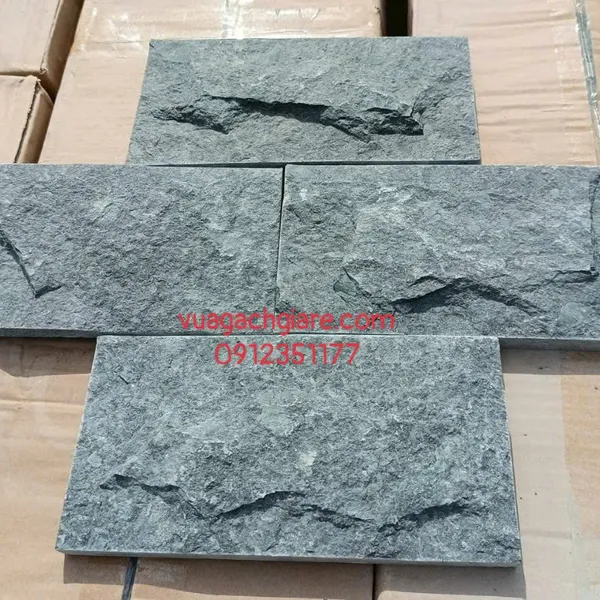 Đá Tự Nhiên 10x20 Ốp Lát Giá Rẻ đá bốc xanh rêu