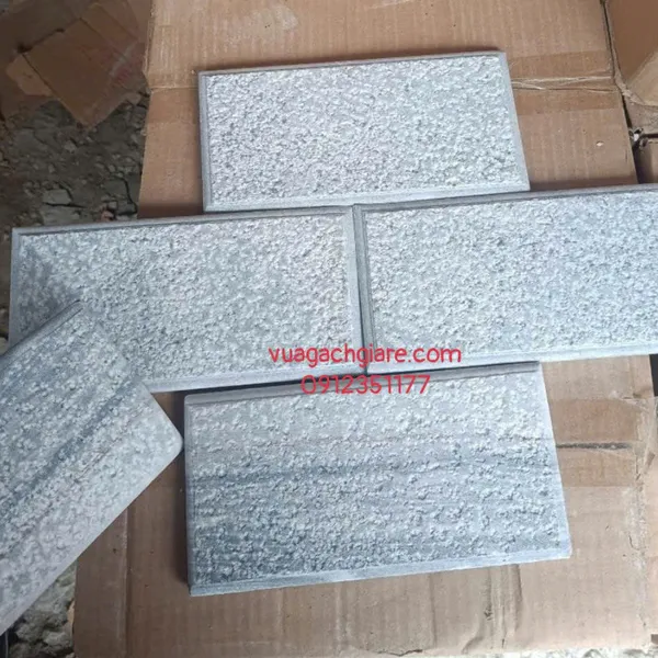 Đá Tự Nhiên 10x20 Ốp Lát Giá Rẻ giả cổ xám
