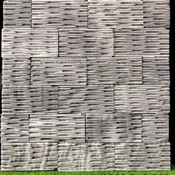 Đá Tự Nhiên 10x20 Ốp Lát Giá Rẻ răng lược xám