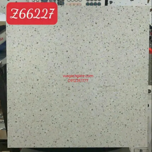 Gạch Đá Mờ 60x60 Ốp Lát Giá Rẻ terrazzo xám Z66227