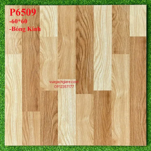 Gạch Đá 60x60 Ốp Lát Giá Rẻ vân gỗ P6509