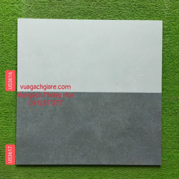 Gạch Đá Mờ Ốp Lát 30x60 Royal màu xám US3616 - US3616D - US3617