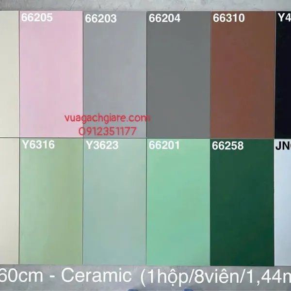 Gạch Men 30x60 Ốp Tường Giá Rẻ màu đen Y46204