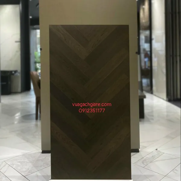 Gạch Đá Ốp Lát 60x120 Cao Cấp Ấn Độ vân gỗ nâu