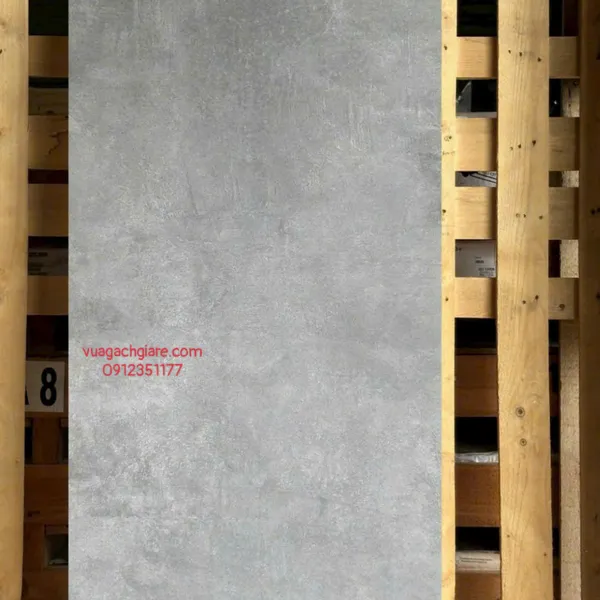Gạch Đá Mờ 60x120 Ốp Lát Ấn Độ xám xi măng