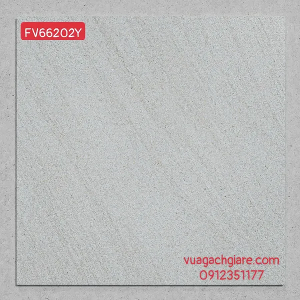 Gạch Đá Mờ 60x60 Ốp Lát Giá Rẻ xám vân FV66202Y