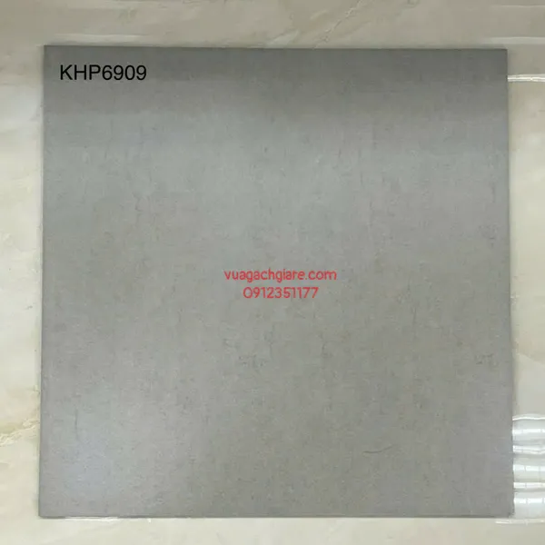 Gạch Đá Mờ 60x60 Ốp Lát Giá Rẻ xám xi măng 6909