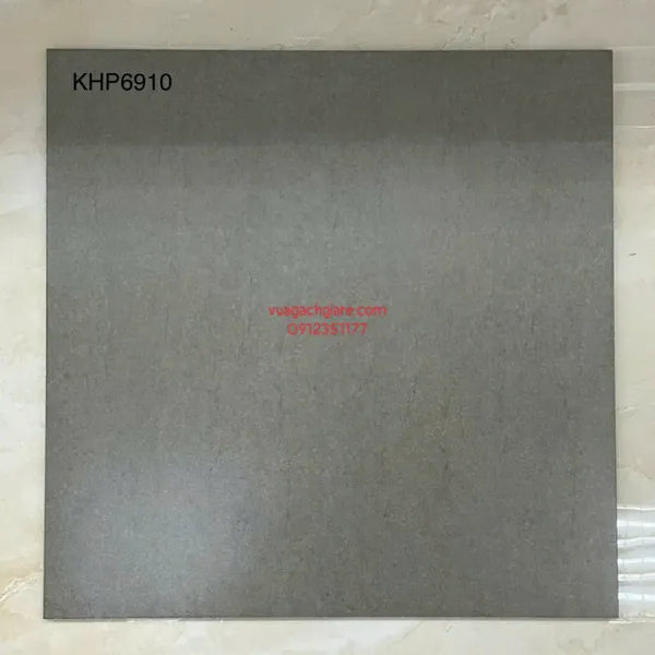 Gạch Đá Mờ 60x60 Ốp Lát Giá Rẻ xám xi măng 6910