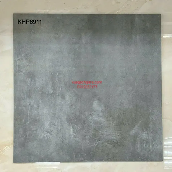 Gạch Đá Mờ 60x60 Ốp Lát Giá Rẻ xám xi măng 6911