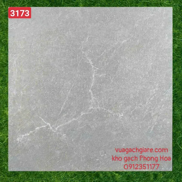 Gạch Đá Mờ Ốp Lát 60x60 AMY xám xi măng 1619 - 3173