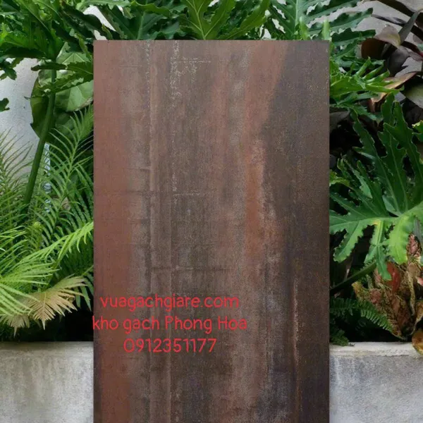 Gạch Đá Ốp Lát 60x120 Cao Cấp Ấn Độ nâu đất