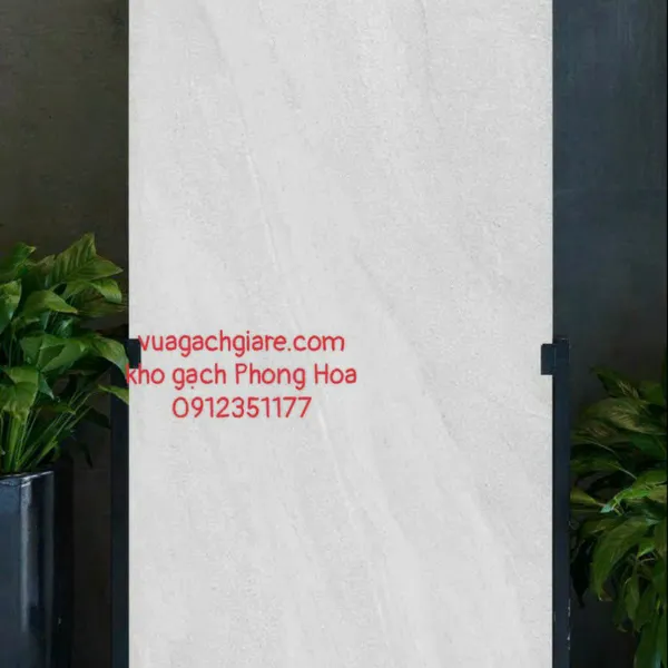 Gạch Đá Ốp Lát 60x120 Cao Cấp Ấn Độ xám nhạt vân đá