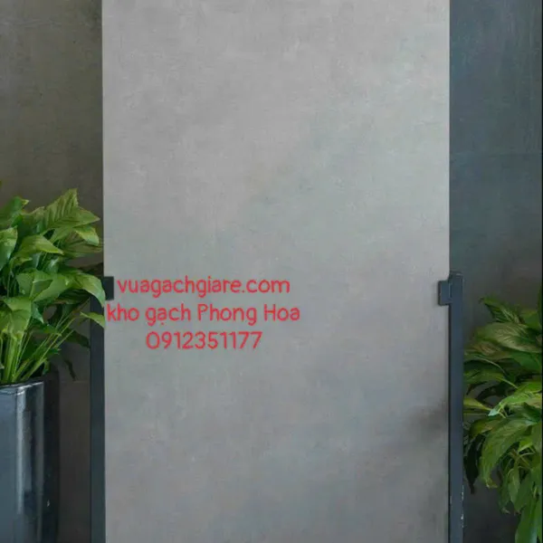 Gạch Đá Ốp Lát 60x120 Cao Cấp Ấn Độ xám xi măng