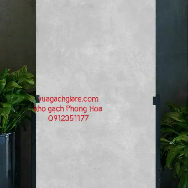 Gạch Đá Ốp Lát 60x120 Cao Cấp Ấn Độ màu xám xi măng