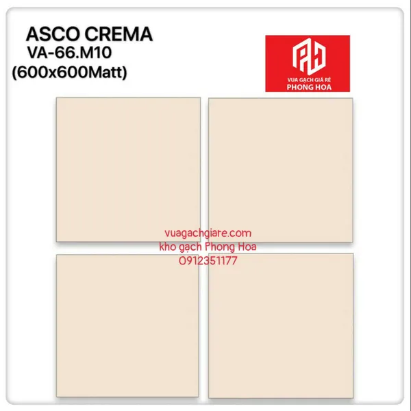 Gạch Đá Mờ Ốp Lát 60x60 Cao Cấp Ấn Độ kem vàng VA-66.M10